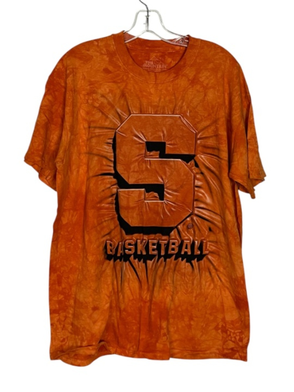 The Mountain Syracuse Basketball Tie Dye Graphic Tee Orange L